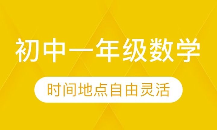 朴新无忧一对一初中一年级数学培训班