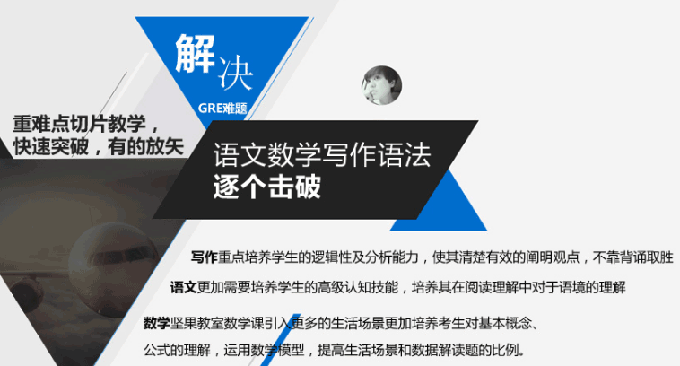 成都坚果教室GRE冲刺培训班