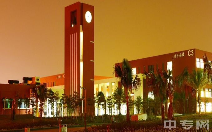 佛山科学技术学院-教学楼夜景