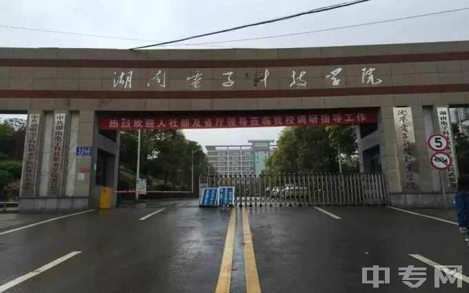 湖南电子科技职业学院-校门