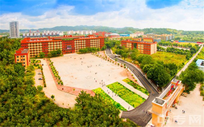 广西工程职业学院-鸟瞰图