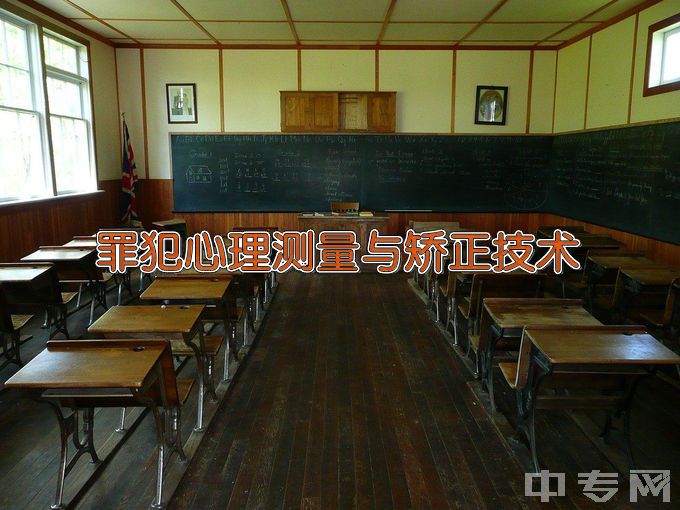 广东司法警官职业学院罪犯心理测量与矫正技术